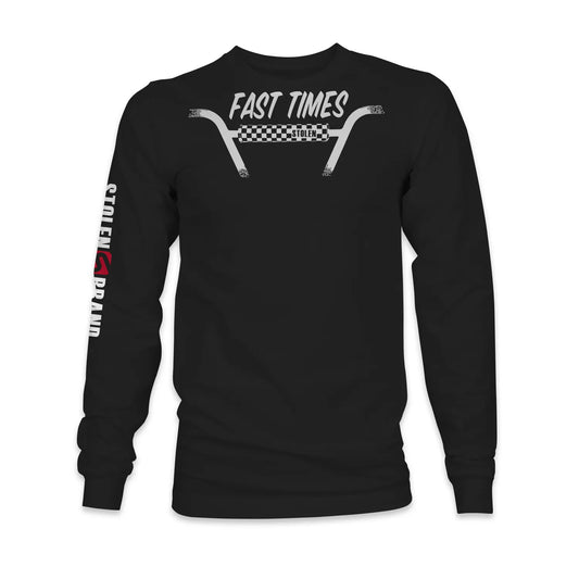 FAST-TIMES COLLECTION "FAST BARZ" LONG SLEEVE TEE