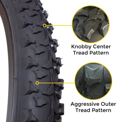 26x1.95” Mountain Bike Tire