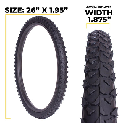 26x1.95” Mountain Bike Tire