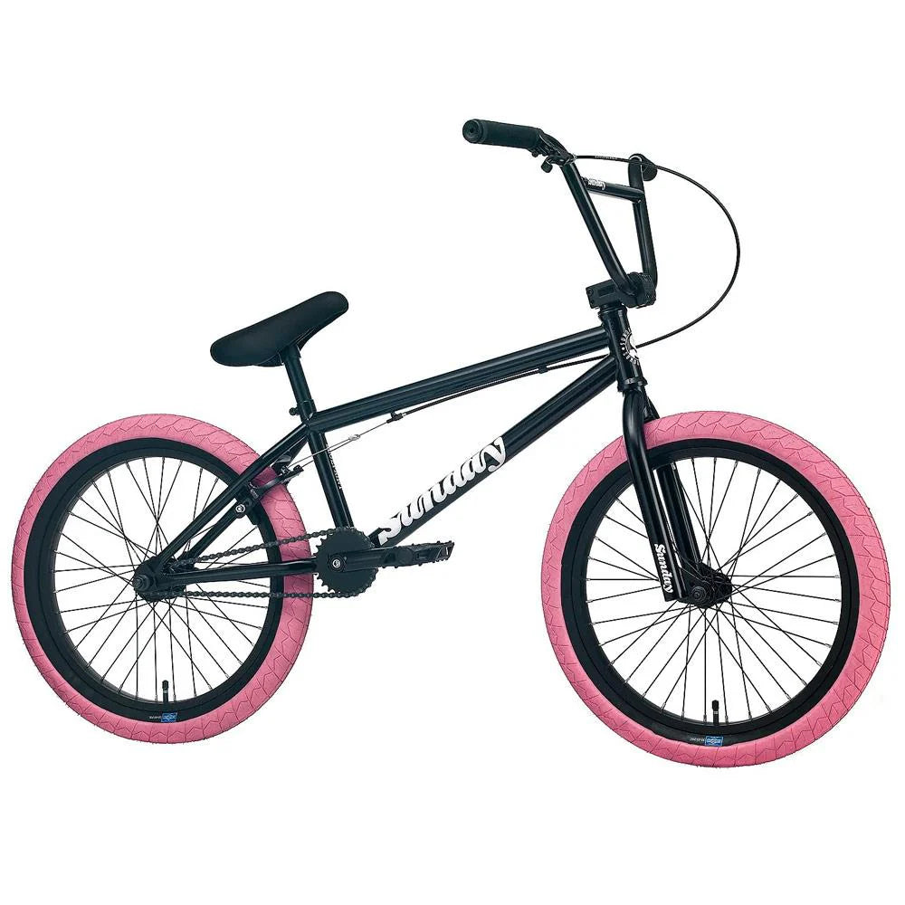 BMXバイク 自転車 ブラック/ピンク Sunday Blueprint – Valley BMX