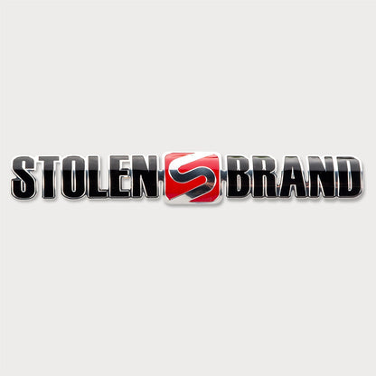STOLEN BRAND METAL BADGE