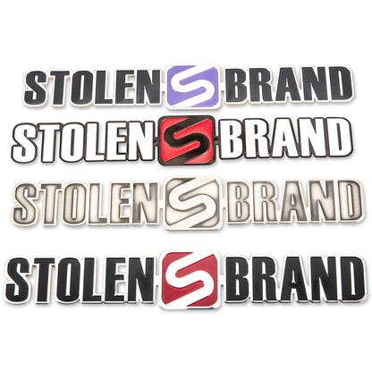 STOLEN BRAND METAL BADGE